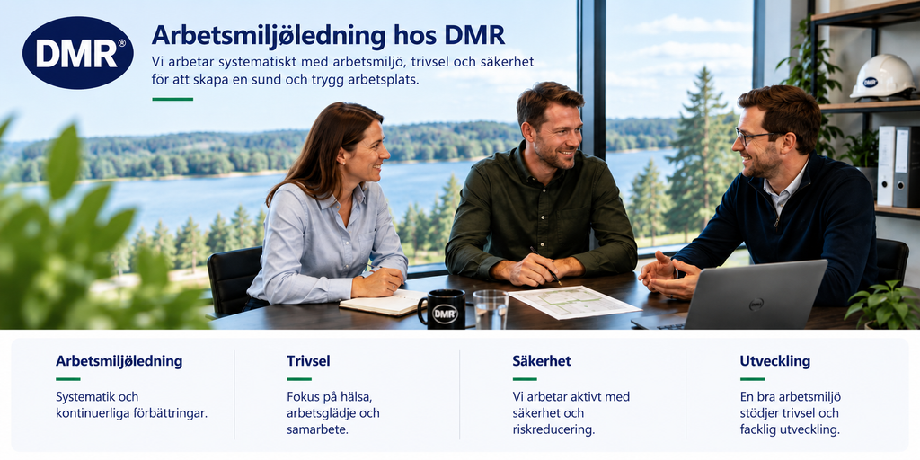Arbetsmiljöledning genom ISO 45001:2018-certifiering