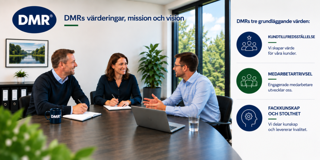Värderingar, mission och vision